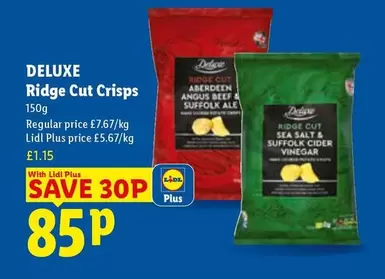 Deluxe - Ridge Cut Crisps