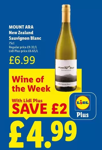 Lidl - New Zealand Sauvignon Blanc