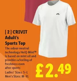 Crivit - Adult's Sports Top
