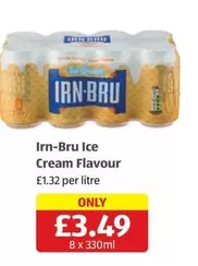Irn Bru - Irn-Bru Ice Cream Flavour