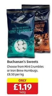 Crumbles - Mint  or Iron Brew Humbugs