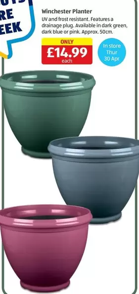 Winchester Planter