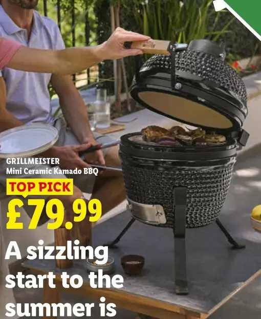 Mini Ceramic Kamado BBQ