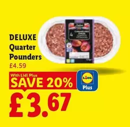 Deluxe - Quarter Pounders