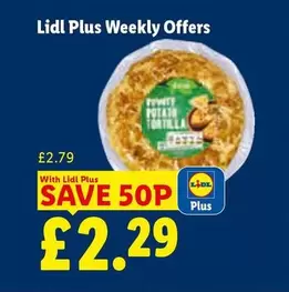 Lidl - Fruity Potato Tortilla Pizza