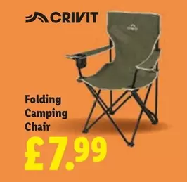 Crivit - Folding Camping Chair