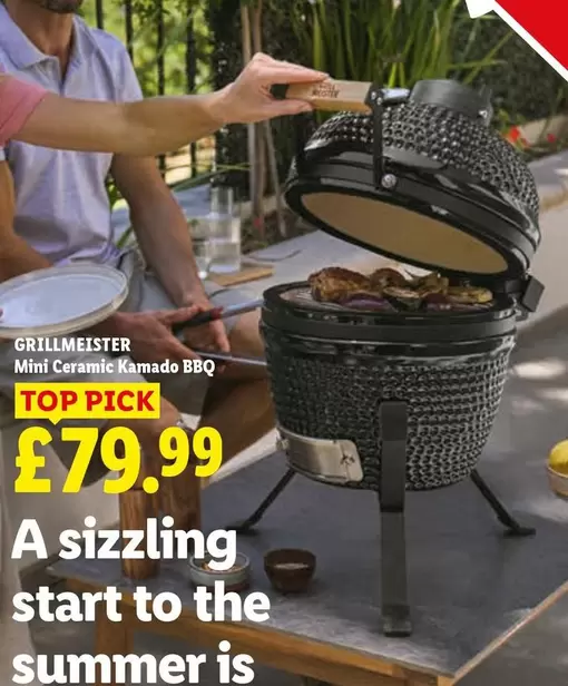 Mini Ceramic Kamado BBQ