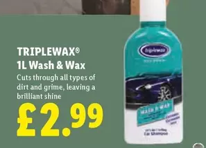 1L Wash & Car Shampoo