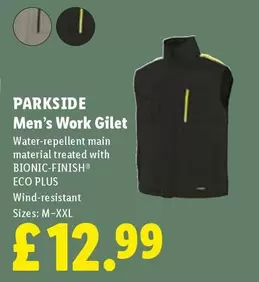 Parkside - Men's Work Gilet