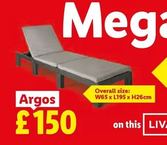 Mega Sun Lounger