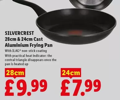 Silvercrest - Cast Aluminium Frying Pan