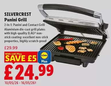 Silvercrest - Panini Grill