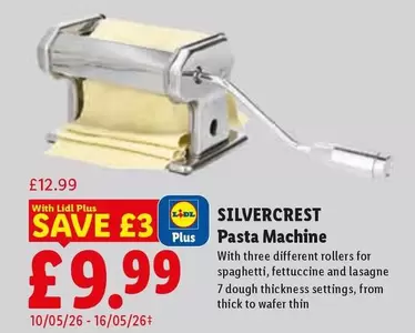 Silvercrest - Pasta Machine