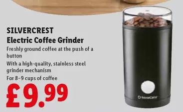 Silvercrest - Electric Coffee Grinder
