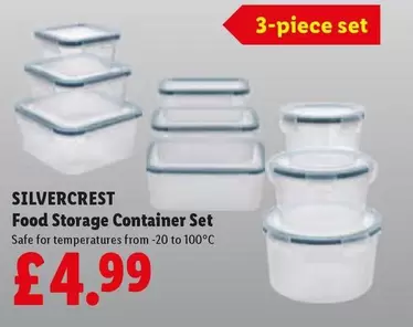 Silvercrest - Food Storage Container Set