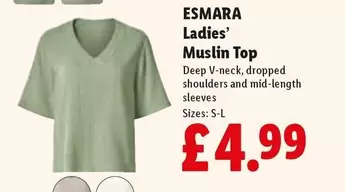 Esmara - Ladies' Muslin Top