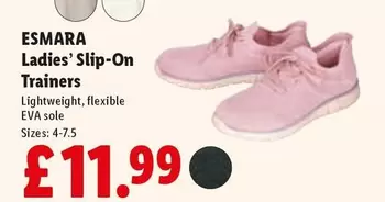 Esmara - Ladies' Slip-On Trainers