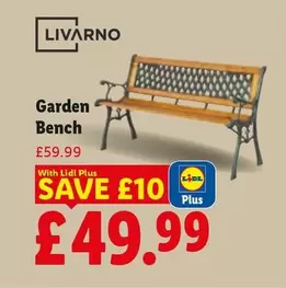 Livarno - Garden Bench
