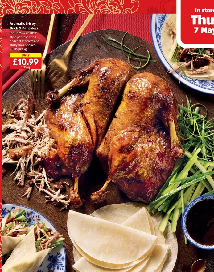 Sweet - Aromatic Crispy Duck & Pancakes