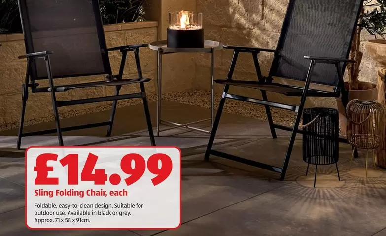 Sling Folding Chair