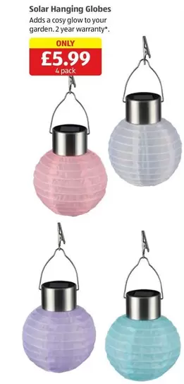 Solar Hanging Globes