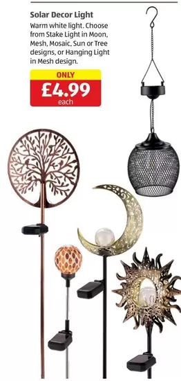 Sun - Solar Decor Light