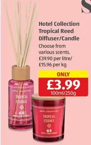 Tropical Reed Diffuser/Candle
