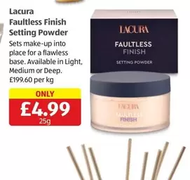 Finish - Faultless  Setting Powder