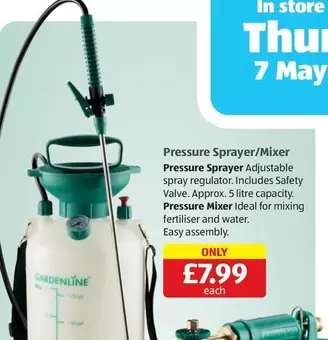 Pressure Sprayer/Mixer