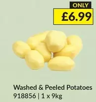 Washed & Peeled Potatoes 918856