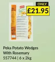 Potato Wedges With Rosemary 557744 | 6 x 2kg