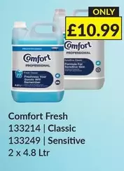 Comfort -  Fresh 133214 | Classic 133249 | Sensitive
