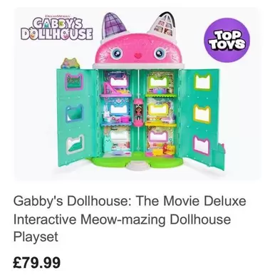 Deluxe - The Movie  Interactive Meow-mazing Dollhouse Playset