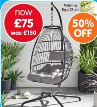 Folding Egg Chair