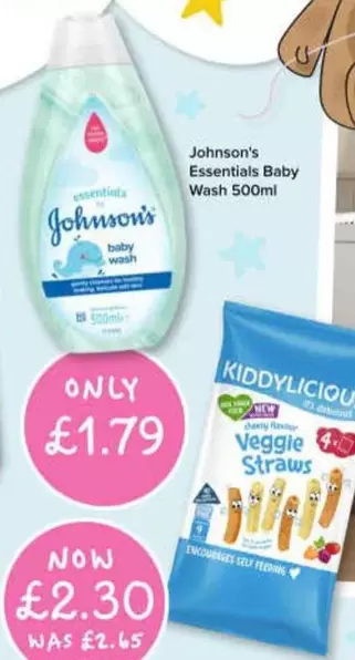 Johnson's - Essentials Baby Wash