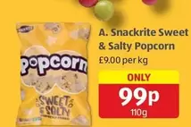 Sweet - Snackrite  & Salty Popcorn