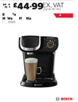 Bosch - Coffee Machine 6505