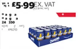 Orangina - 24 330ml cans
