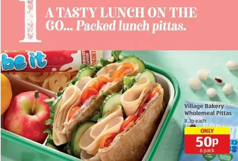 Wholemeal Pittas