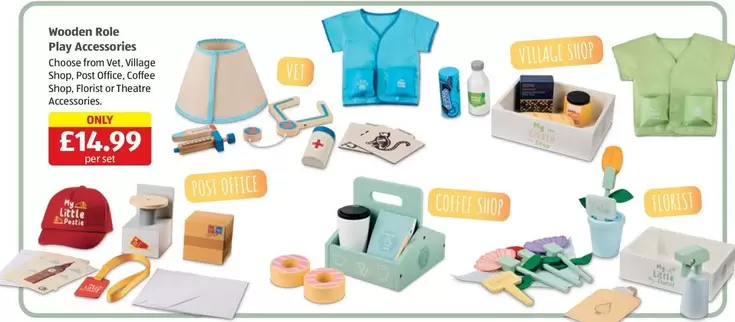 post - Wooden Role Play Accessories