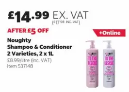 Noughty Shampoo & Conditioner