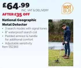 Comfort - Metal Detector Item 552383