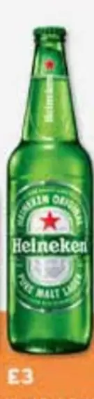 Heineken -  Original Pure Malt Lager