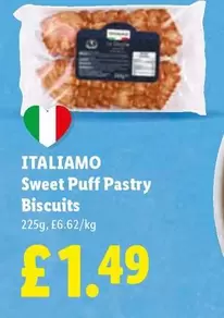 Italiamo - Sweet Puff Pastry Biscuits