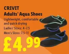 Crivit - Adults' Aqua Shoes
