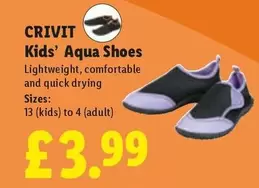 Crivit - Kids' Aqua Shoes