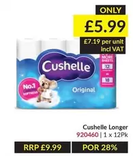 Cushelle -  Longer 920460 | 1 x 12Pk