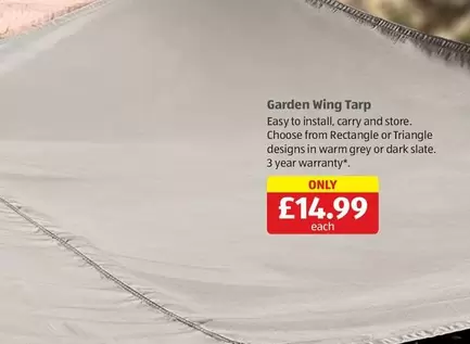 Garden Wing Tarp