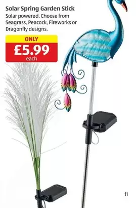 Solar Spring Garden Stick