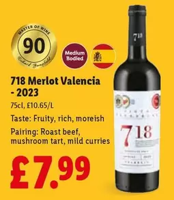 Master - 718 Merlot Valencia
